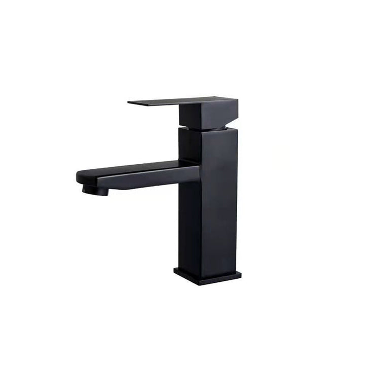 Lisslune | Basic Centered Faucet Monochrome Faucet Sink Bathroom Faucet