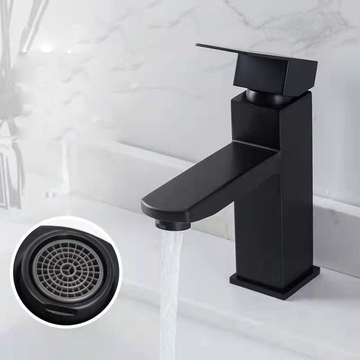 Lisslune | Basic Centered Faucet Monochrome Faucet Sink Bathroom Faucet