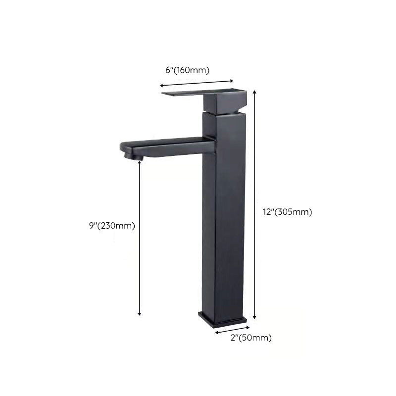 Lisslune | Basic Centered Faucet Monochrome Faucet Sink Bathroom Faucet