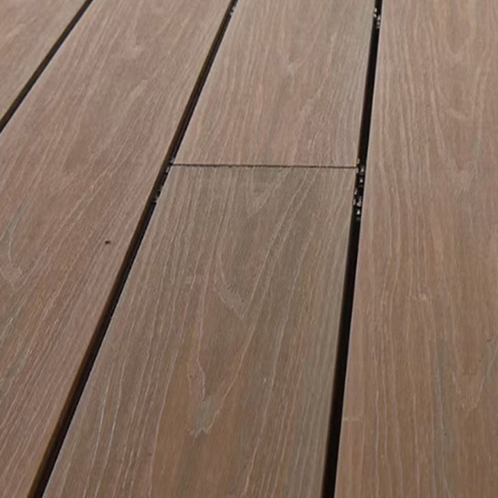 Lisslune | Classic interlocking deck boards Solid color patio tiles