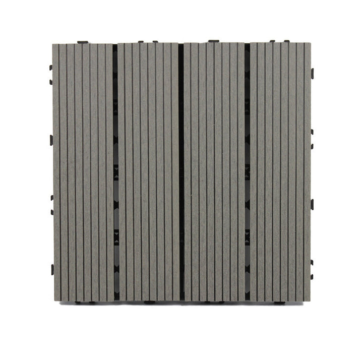 Lisslune | Classic interlocking deck boards Solid color patio tiles