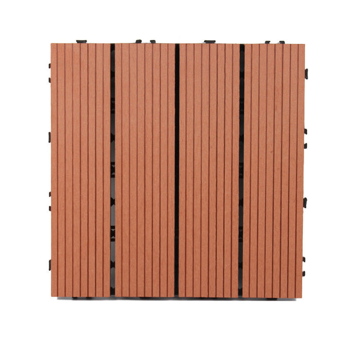 Lisslune | Classic interlocking deck boards Solid color patio tiles