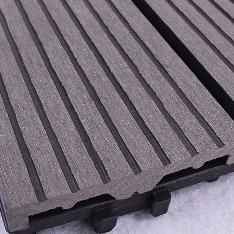 Lisslune | Classic interlocking deck boards Solid color patio tiles