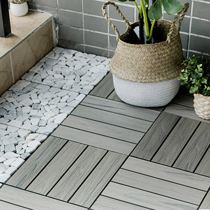 Lisslune | Classic Floor Tile Composite Outdoor Floor Tile Floor Tile