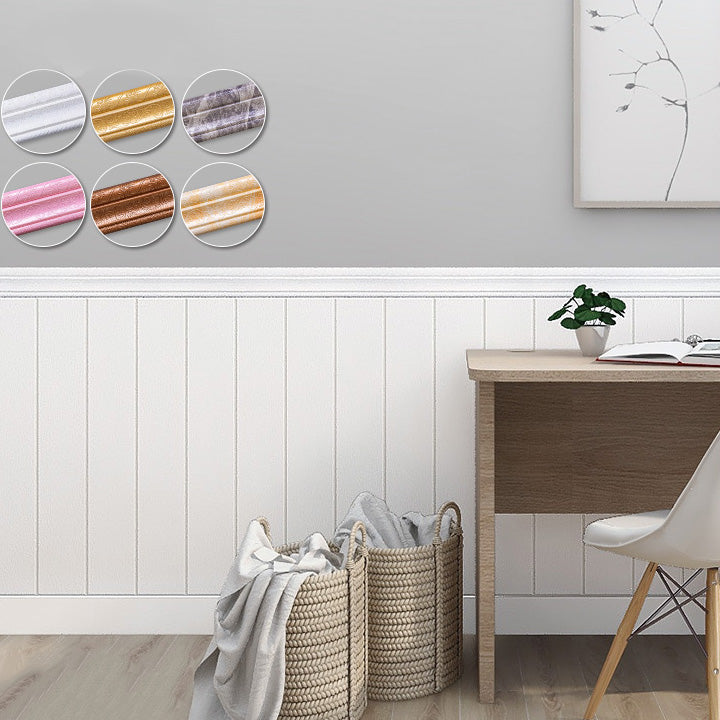 Lisslune | Beautiful Style Wall Shelf 3D Print Bathroom Living Room Foam Baseboard