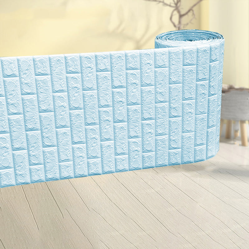 Lisslune | Modern Pearl Wainscoting Waterproof PVC Wall Access Panel Peel and Stick Wall Tile