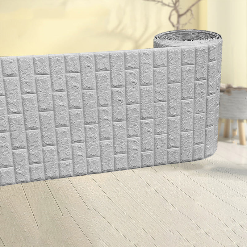 Lisslune | Modern Pearl Wainscoting Waterproof PVC Wall Access Panel Peel and Stick Wall Tile