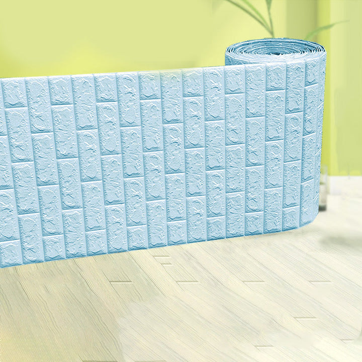 Lisslune | Modern Pearl Wainscoting Waterproof PVC Wall Access Panel Peel and Stick Wall Tile