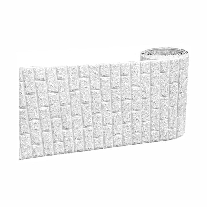 Lisslune | Modern Pearl Wainscoting Waterproof PVC Wall Access Panel Peel and Stick Wall Tile