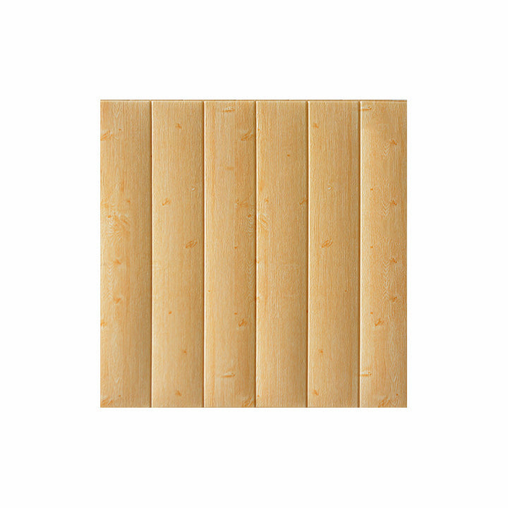 Lisslune | Modern Tin Back Panel Smooth Thickened Wall Ceiling Wood Grain Design