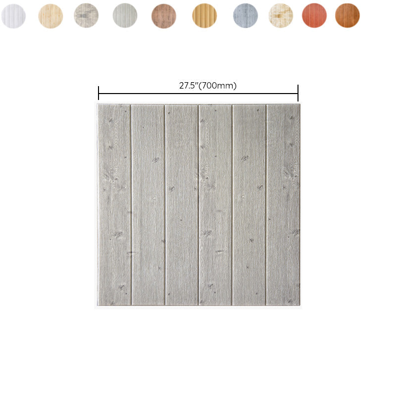 Lisslune | Modern Tin Back Panel Smooth Thickened Wall Ceiling Wood Grain Design