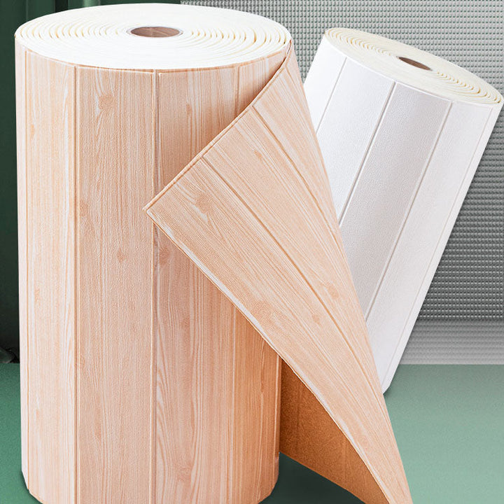 Lisslune | Modern Wood Paneling Smooth Wall Interior Wood Grain Design Plank