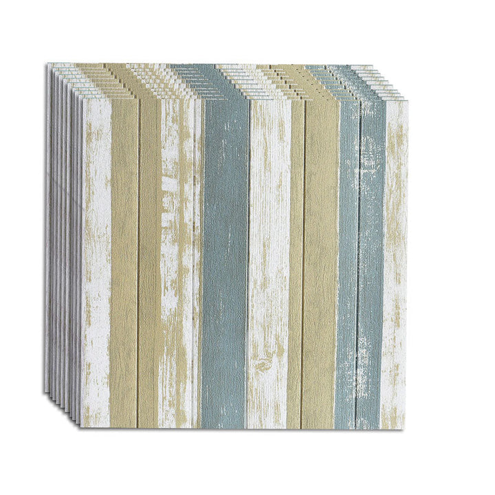 Lisslune | Farmhouse Wall Plank 3D Brick Bedroom and Living Room Wall Panel Set of 10