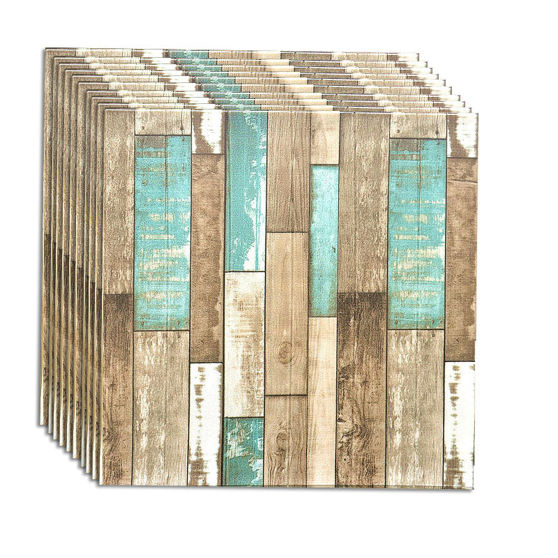 Lisslune | Farmhouse Wall Plank 3D Brick Bedroom and Living Room Wall Panel Set of 10
