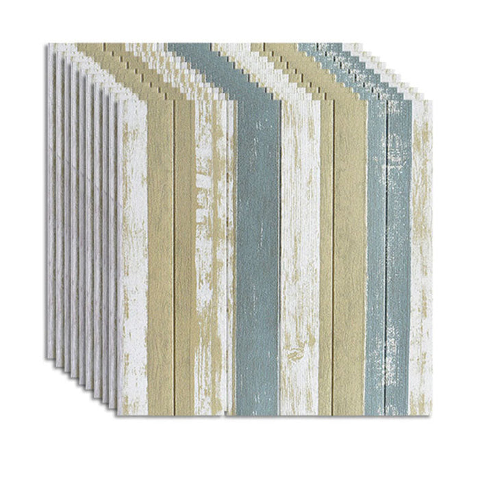 Lisslune | Farmhouse Wall Plank 3D Brick Bedroom and Living Room Wall Panel Set of 10