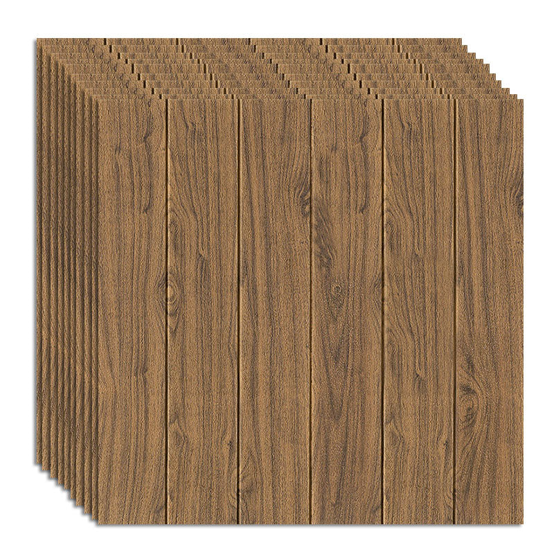 Lisslune | Farmhouse Wall Plank 3D Brick Bedroom and Living Room Wall Panel Set of 10
