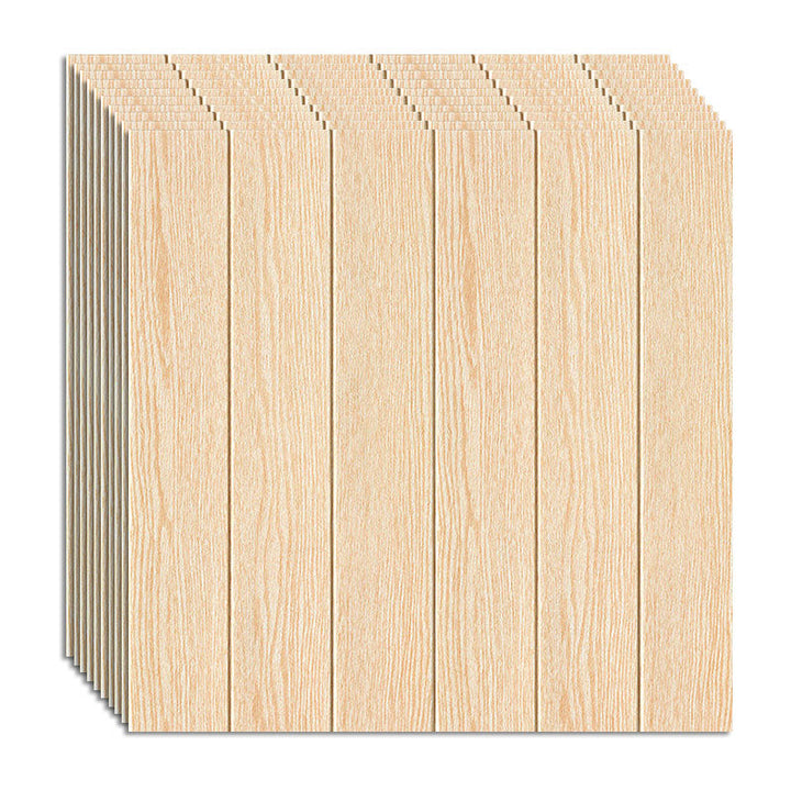 Lisslune | Farmhouse Wall Plank 3D Brick Bedroom and Living Room Wall Panel Set of 10