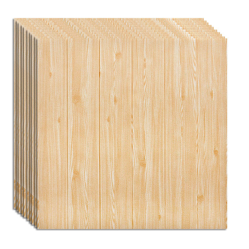 Lisslune | Farmhouse Wall Plank 3D Brick Bedroom and Living Room Wall Panel Set of 10