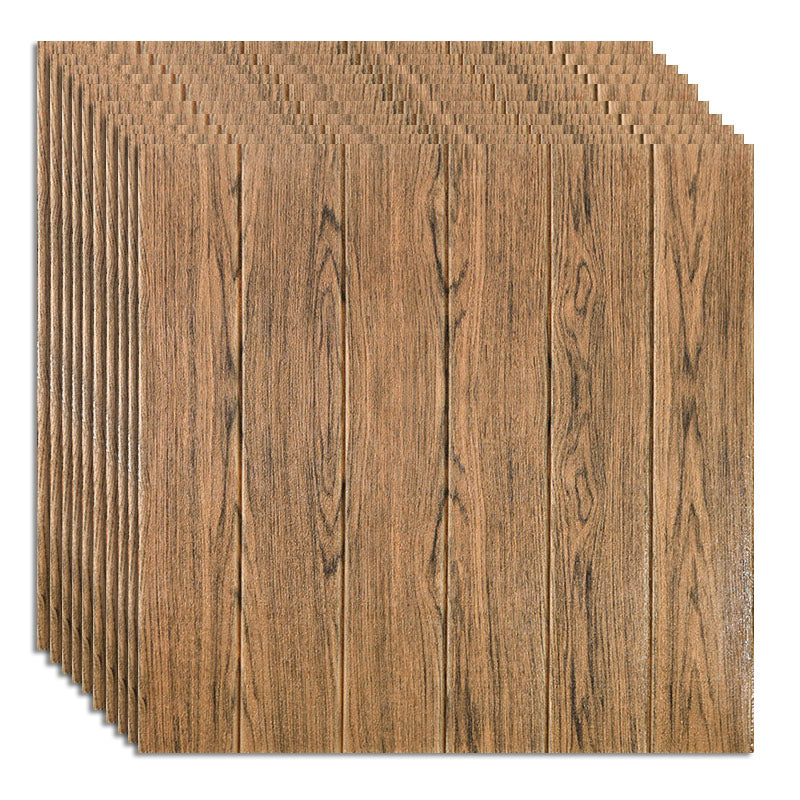 Lisslune | Farmhouse Wall Plank 3D Brick Bedroom and Living Room Wall Panel Set of 10