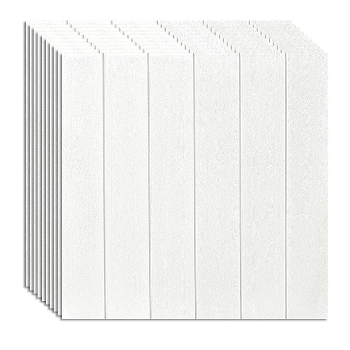 Lisslune | Farmhouse Wall Plank 3D Brick Bedroom and Living Room Wall Panel Set of 10