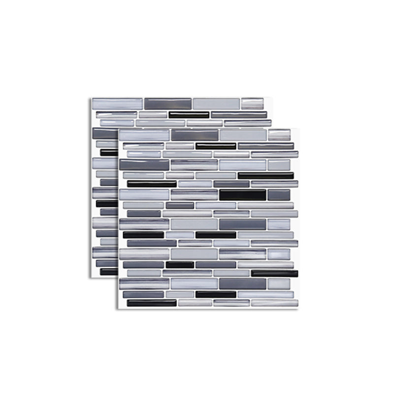 Lisslune | Wall Tiles Floor Tile Kitchen Brick Look Waterproof Peel and Stick Wall Tiles Floor Tile