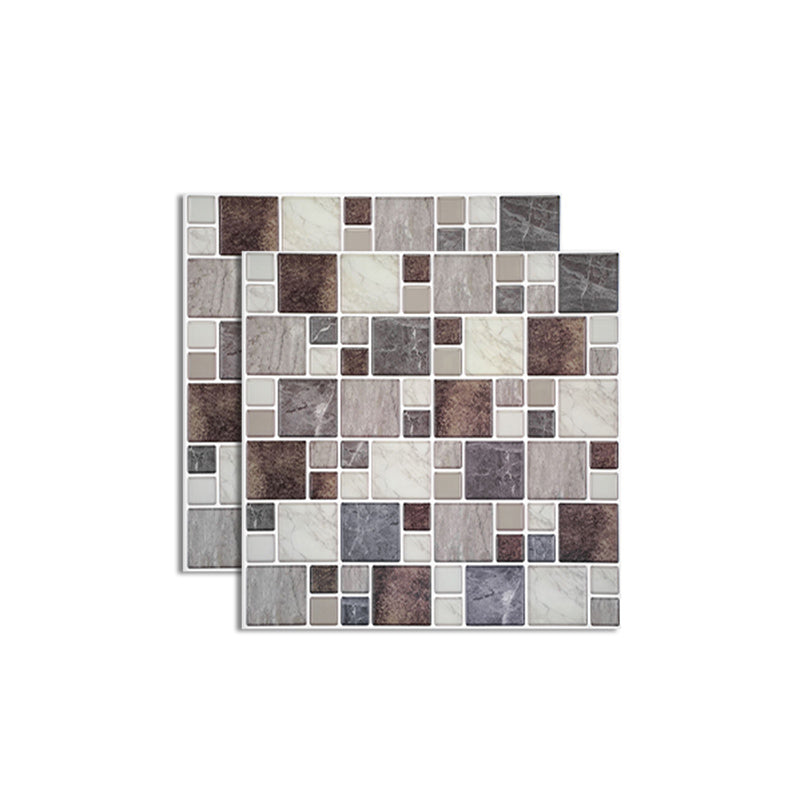 Lisslune | Wall Tiles Floor Tile Kitchen Brick Look Waterproof Peel and Stick Wall Tiles Floor Tile