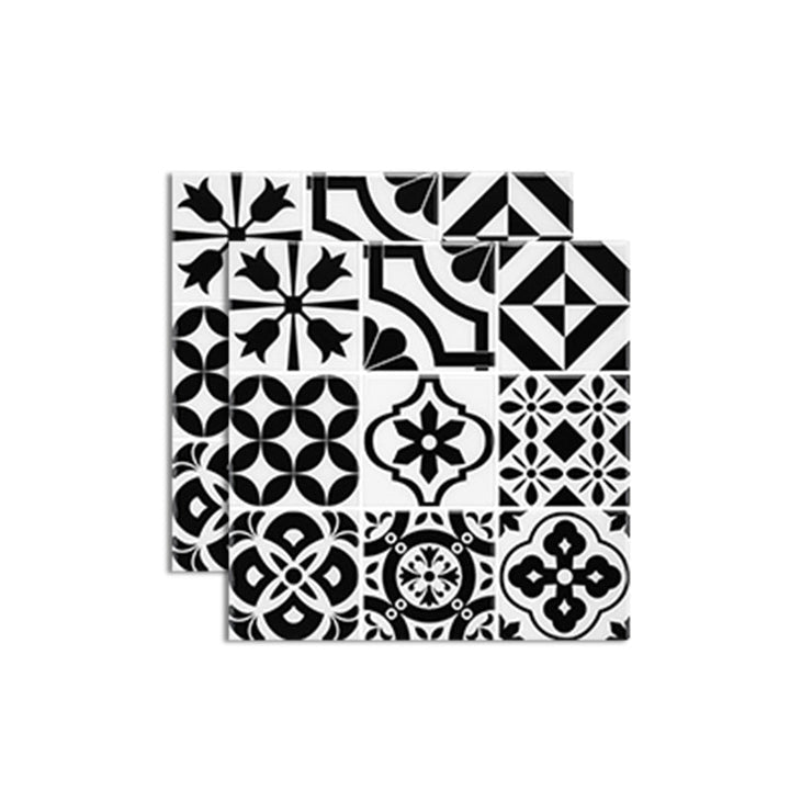 Lisslune | Wall Tiles Floor Tile Kitchen Brick Look Waterproof Peel and Stick Wall Tiles Floor Tile