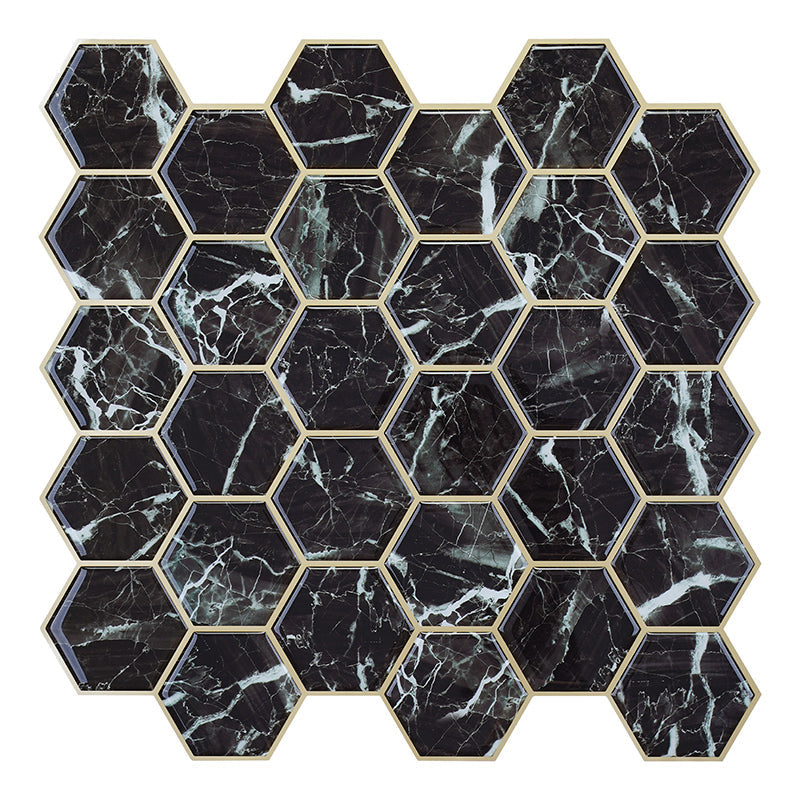 Lisslune | Wall Tiles Floor Tile Kitchen Brick Look Waterproof Peel and Stick Wall Tiles Floor Tile