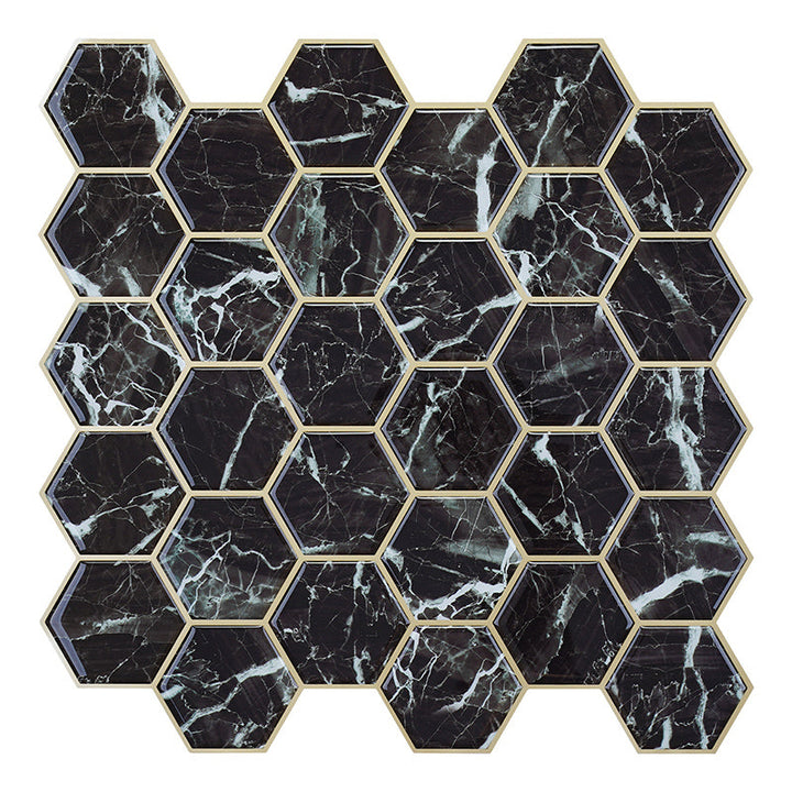 Lisslune | Wall Tiles Floor Tile Kitchen Brick Look Waterproof Peel and Stick Wall Tiles Floor Tile