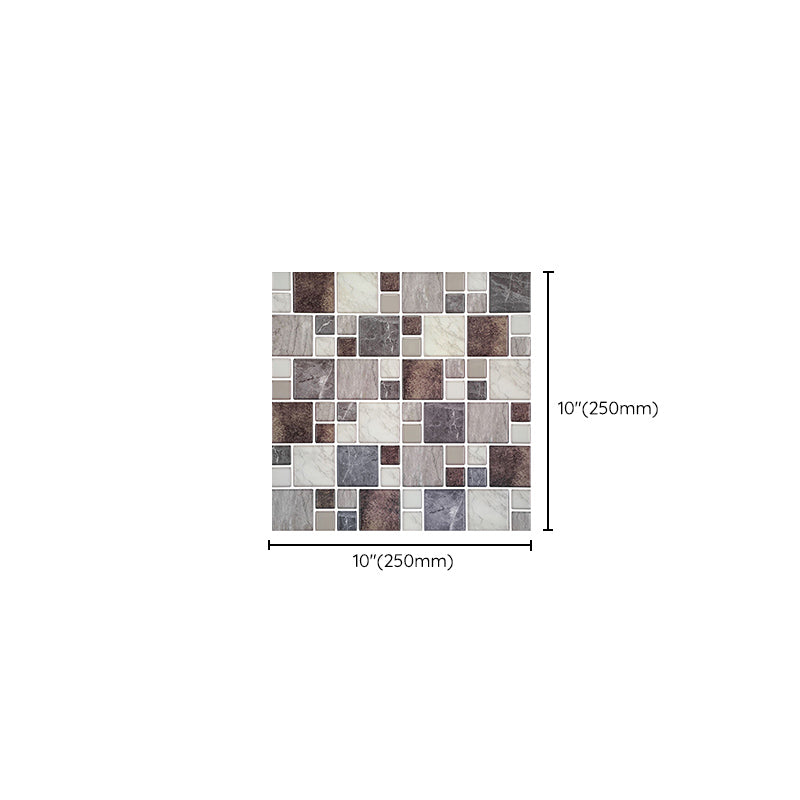 Lisslune | Wall Tiles Floor Tile Kitchen Brick Look Waterproof Peel and Stick Wall Tiles Floor Tile