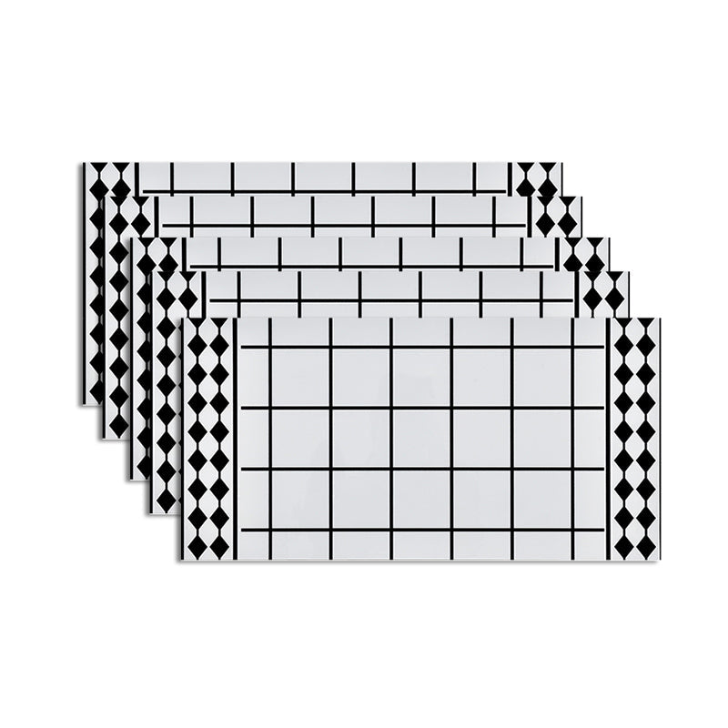 Lisslune | Modern Peel and Stick Tile Bathroom Single Tile Peel and Stick Tile