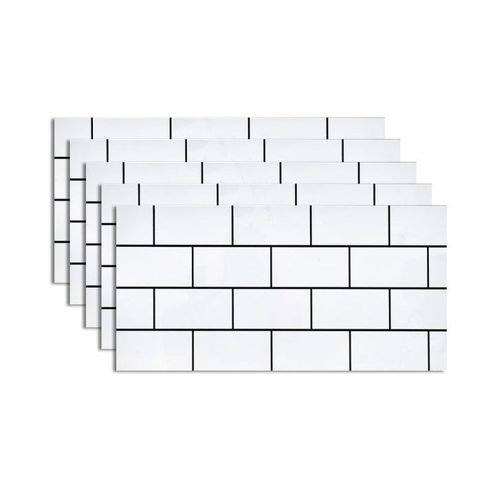 Lisslune | Modern Peel and Stick Tile Bathroom Single Tile Peel and Stick Tile