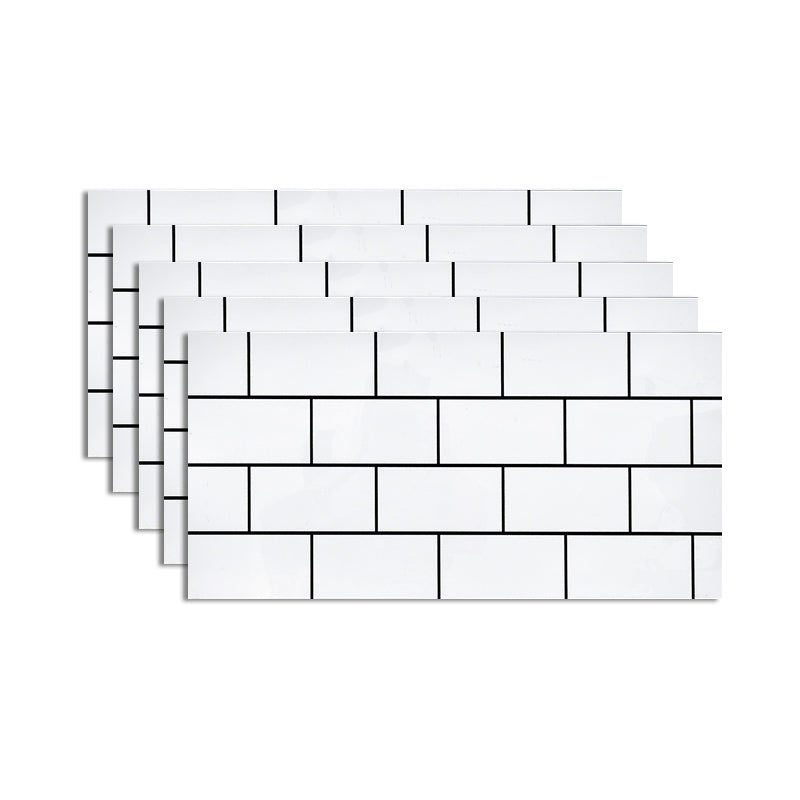 Lisslune | Modern Peel and Stick Tile Bathroom Single Tile Peel and Stick Tile