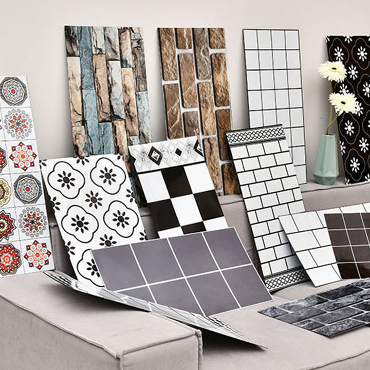 Lisslune | Modern Peel and Stick Tile Bathroom Single Tile Peel and Stick Tile