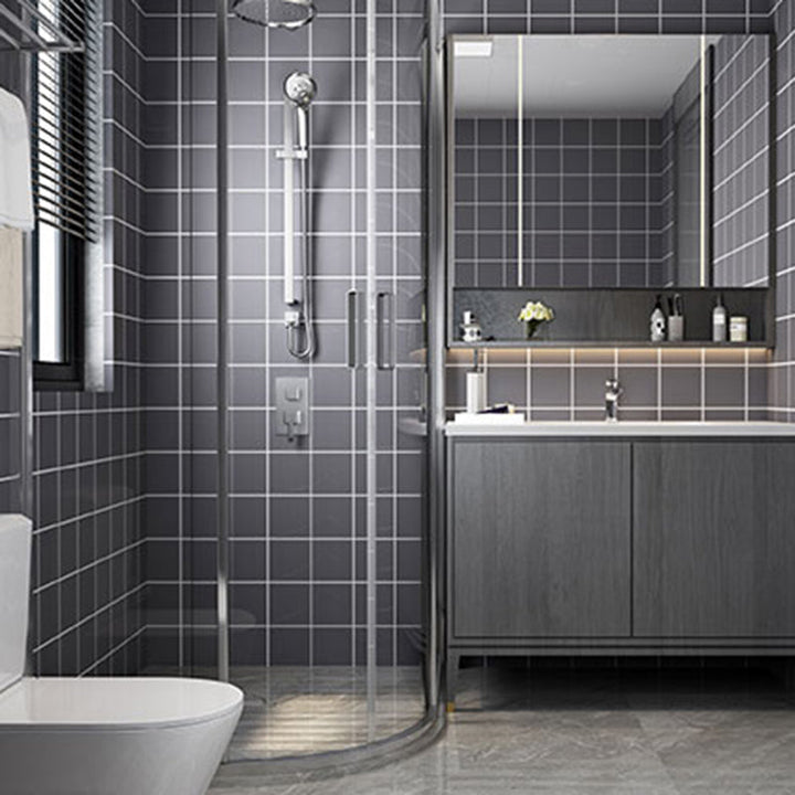 Lisslune | Modern Peel and Stick Tile Bathroom Single Tile Peel and Stick Tile