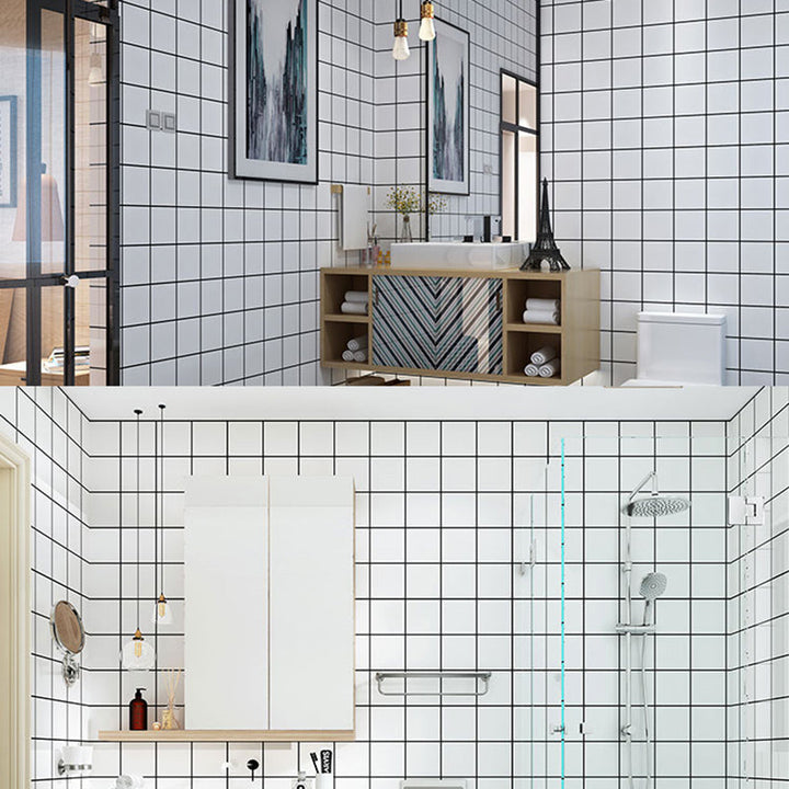 Lisslune | Modern Peel and Stick Tile Bathroom Single Tile Peel and Stick Tile