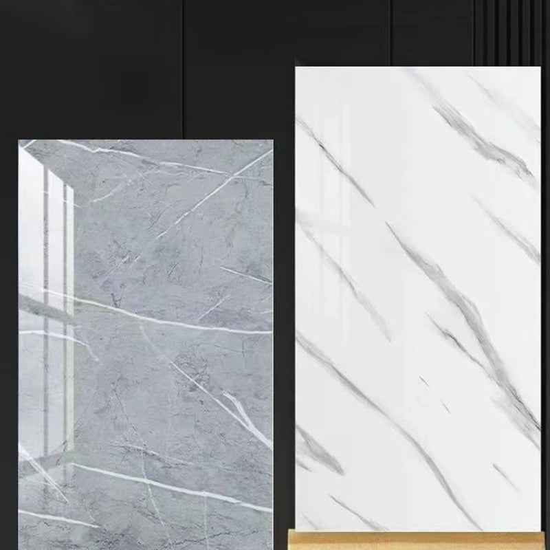 Lisslune | Wallpaper Floor Tile Marble Waterproof Wallpaper Floor Tile