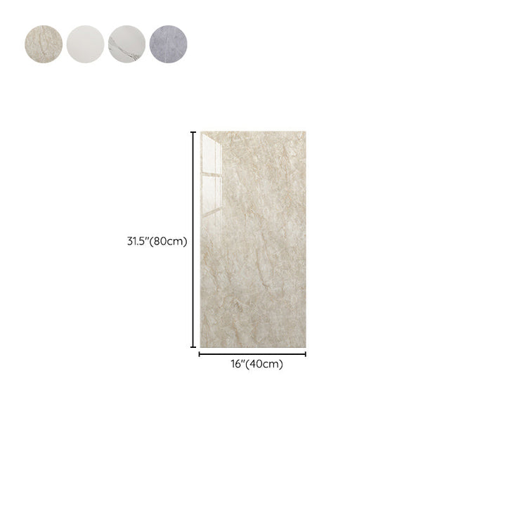 Lisslune | Waterproof Bathroom Splash Protection Tiles Classic Marble Peel and Stick Splash Protection Tiles