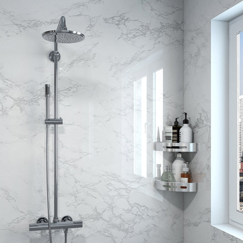 Lisslune | Modern Waterproof Single Tile Peel and Stick Back Wall Tile for the Bathroom