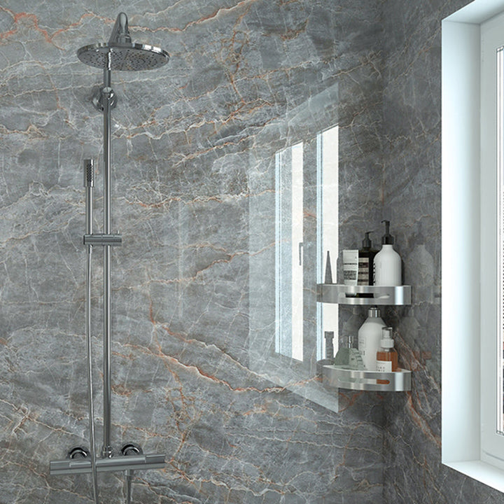 Lisslune | Modern Waterproof Single Tile Peel and Stick Back Wall Tile for the Bathroom