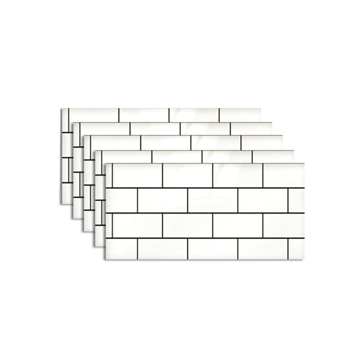 Lisslune | Modern Kitchen Back Wall Wallpaper Peel and Stick Field Tile