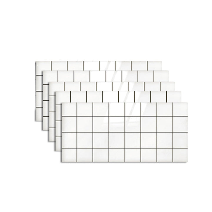 Lisslune | Modern Kitchen Back Wall Wallpaper Peel and Stick Field Tile
