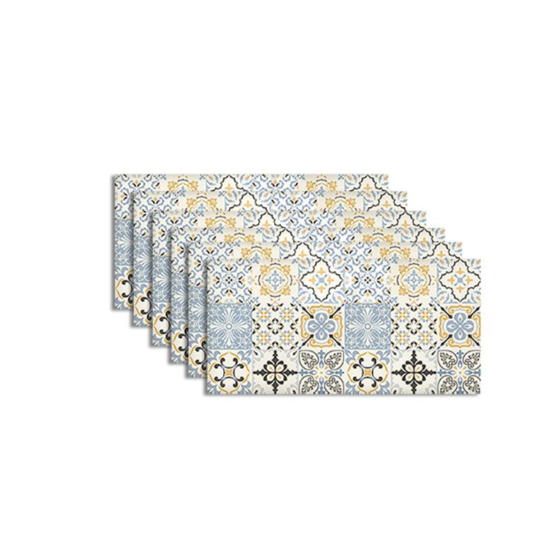 Lisslune | Classic Kitchen Back Wall Tiles Plaid Pattern Self-Adhesive Back Wall Tiles