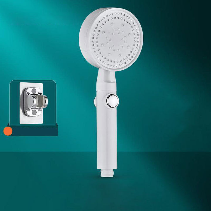 Lisslune | Contemporary Shower Head Combination Hand Shower Plastic Wall Mounted Shower Combination