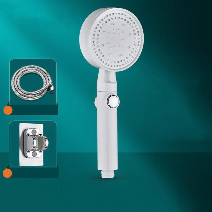 Lisslune | Contemporary Shower Head Combination Hand Shower Plastic Wall Mounted Shower Combination