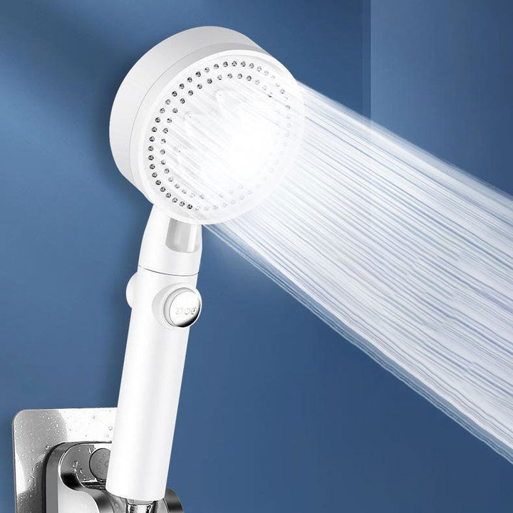 Lisslune | Contemporary Shower Head Combination Hand Shower Plastic Wall Mounted Shower Combination