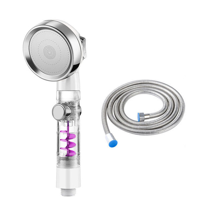 Lisslune | Contemporary Shower Combination Hand Shower Plastic Wall Mounted Shower Head Combination