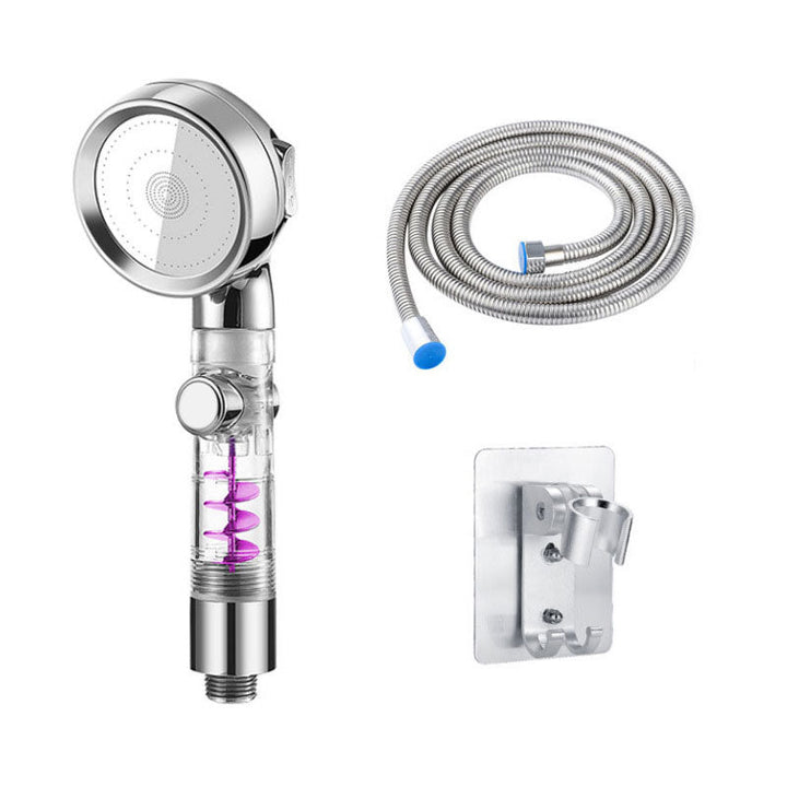 Lisslune | Contemporary Shower Combination Hand Shower Plastic Wall Mounted Shower Head Combination