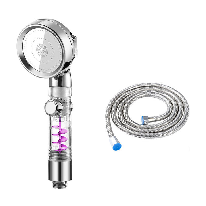 Lisslune | Contemporary Shower Combination Hand Shower Plastic Wall Mounted Shower Head Combination