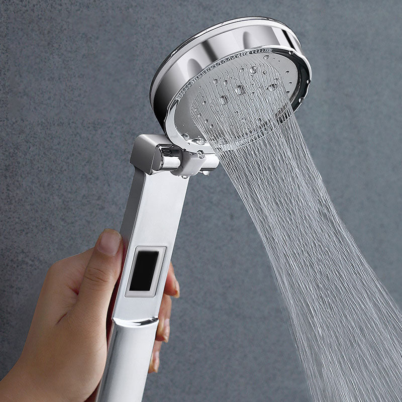 Lisslune | Standard Constant Temperature Shower Head Round Metal Adjustable Spray Pattern Shower Head